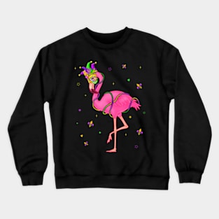 Mardi Gras Fat Tuesday Parade Girls Crewneck Sweatshirt